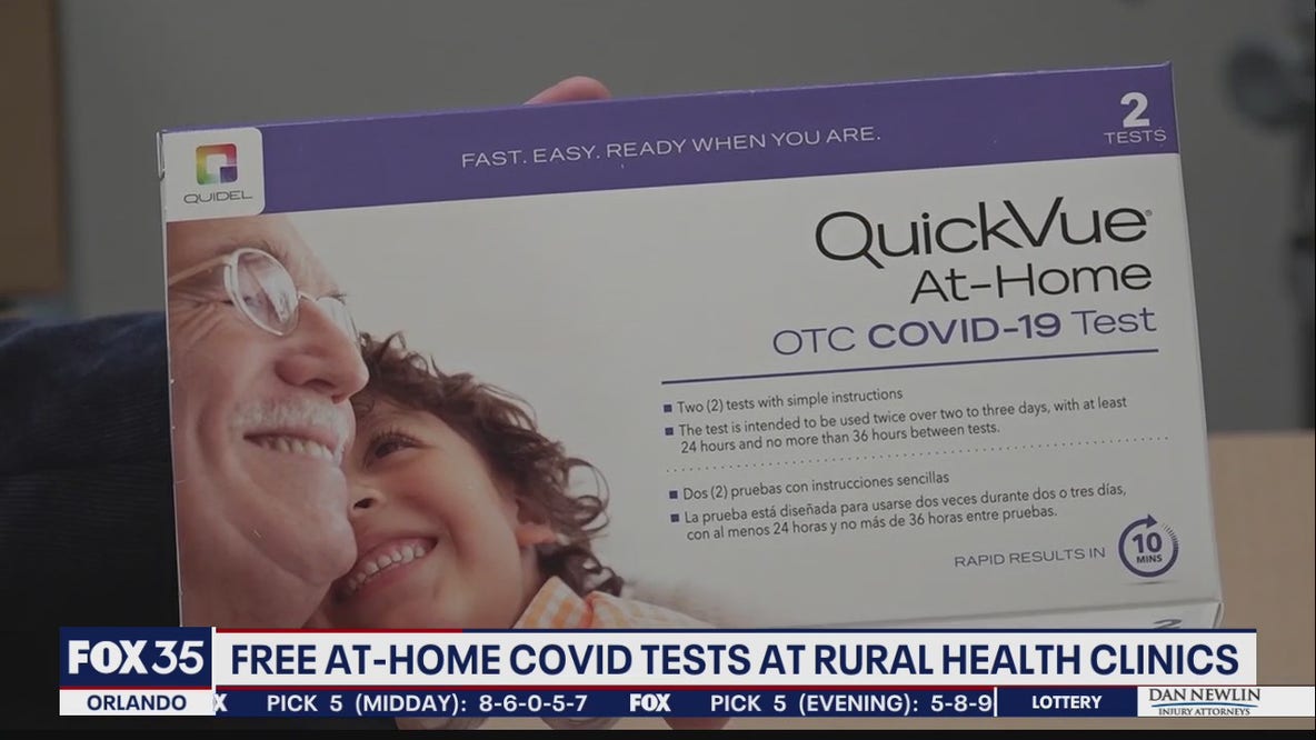 How to get free COVID-19 at-home test in rural parts of Central Florida
